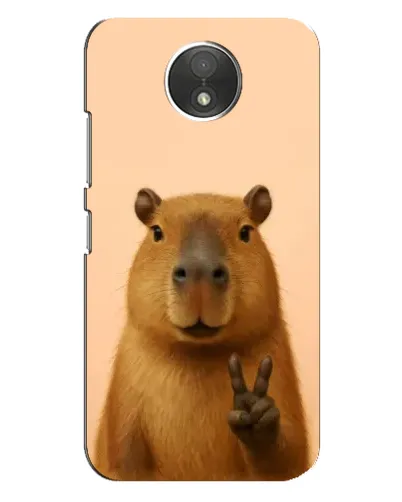 Чехол для Motorola Moto C (XT1750) с картинкой «Капибара виктория» Чехол для Motorola Moto C (XT1750) с картинкой «Капибара виктория»