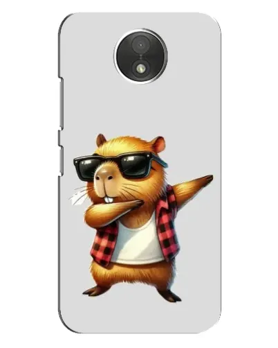 Чехол для Motorola Moto C (XT1750) с картинкой «Капибара рэпер даб» Чехол для Motorola Moto C (XT1750) с картинкой «Капибара рэпер даб»