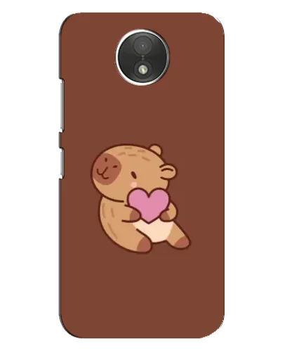 Чехол для Motorola Moto C (XT1750) с картинкой «Капибара с сердцем» Чехол для Motorola Moto C (XT1750) с картинкой «Капибара с сердцем»