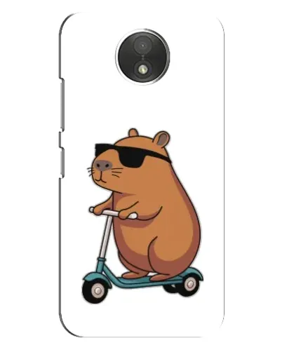 Чехол для Motorola Moto C (XT1750) с картинкой «Капибара на самокате» Чехол для Motorola Moto C (XT1750) с картинкой «Капибара на самокате»