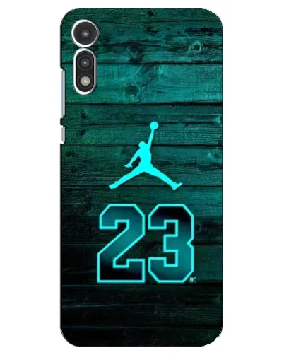 Чохол для Motorola MOTO E 2020 з картинкою «Jordan Cyan 23» Чохол для Motorola MOTO E 2020 з картинкою «Jordan Cyan 23»