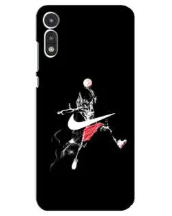 Чохол для Motorola MOTO E 2020 з картинкою «Jordan Jumpman» Чохол для Motorola MOTO E 2020 з картинкою «Jordan Jumpman»