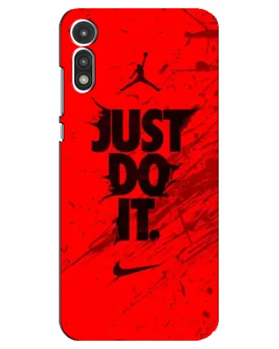 Чохол для Motorola MOTO E 2020 з картинкою «Nike Just Do It» Чохол для Motorola MOTO E 2020 з картинкою «Nike Just Do It»