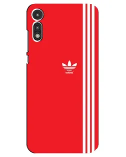Чохол для Motorola MOTO E 2020 з картинкою «Червоний мінімалізм Adidas» Чохол для Motorola MOTO E 2020 з картинкою «Червоний мінімалізм Adidas»