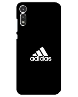 Чохол для Motorola MOTO E 2020 з картинкою «Чорна класика Adidas»