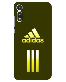 Чохол для Motorola MOTO E 2020 з картинкою «Оливковий градієнт Adidas»