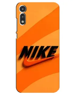 Чохол для Motorola MOTO E 2020 з картинкою «Помаранчевий драйв Nike» Чохол для Motorola MOTO E 2020 з картинкою «Помаранчевий драйв Nike»