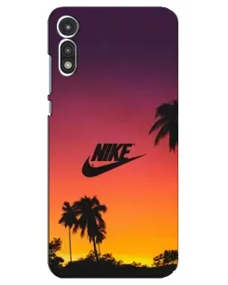 Чохол для Motorola MOTO E 2020 з картинкою «Nike на заході сонця» Чохол для Motorola MOTO E 2020 з картинкою «Nike на заході сонця»