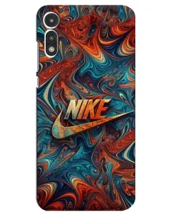 Чохол для Motorola MOTO E 2020 з картинкою «Nike в абстракції» Чохол для Motorola MOTO E 2020 з картинкою «Nike в абстракції»