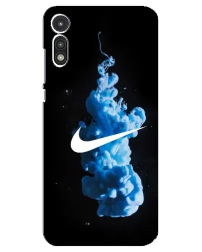 Чохол для Motorola MOTO E 2020 з картинкою «Nike та синій дим» Чохол для Motorola MOTO E 2020 з картинкою «Nike та синій дим»
