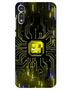 Чохол для Motorola MOTO E 2020 з картинкою «Nike — золота іскра» Чохол для Motorola MOTO E 2020 з картинкою «Nike — золота іскра»