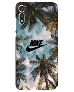 Чохол для Motorola MOTO E 2020 з картинкою «Тропічний принт Nike» Чохол для Motorola MOTO E 2020 з картинкою «Тропічний принт Nike»