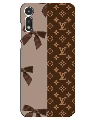 Чохол для Motorola MOTO E 2020 з картинкою «Louis Vuitton — банти» Чохол для Motorola MOTO E 2020 з картинкою «Louis Vuitton — банти»