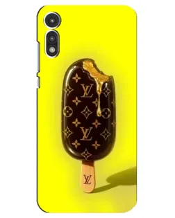 Чохол для Motorola MOTO E 2020 з картинкою «Морозиво від LV»