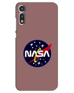 Чохол для Motorola MOTO E 2020 з картинкою «NASA — ретро космос» Чохол для Motorola MOTO E 2020 з картинкою «NASA — ретро космос»