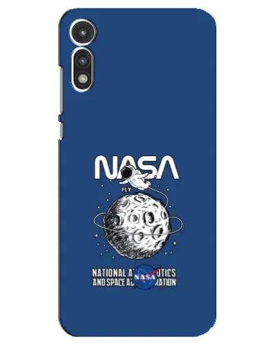 Чохол для Motorola MOTO E 2020 з картинкою «NASA — місячна місія» Чохол для Motorola MOTO E 2020 з картинкою «NASA — місячна місія»