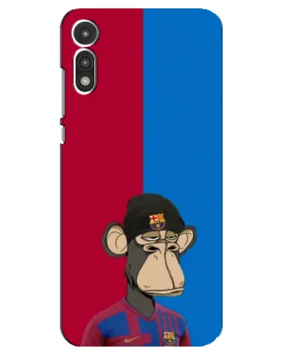 Чохол для Motorola MOTO E 2020 з картинкою «Bored Ape — фанат Барси» Чохол для Motorola MOTO E 2020 з картинкою «Bored Ape — фанат Барси»