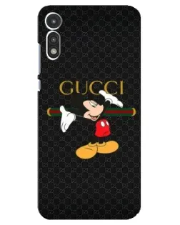 Чехол для Motorola MOTO E 2020 с картинкой «Микки Маус Gucci»