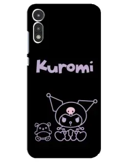 Чохол для Motorola MOTO E 2020 з картинкою «Kuromi — чорний мінімалізм» Чохол для Motorola MOTO E 2020 з картинкою «Kuromi — чорний мінімалізм»