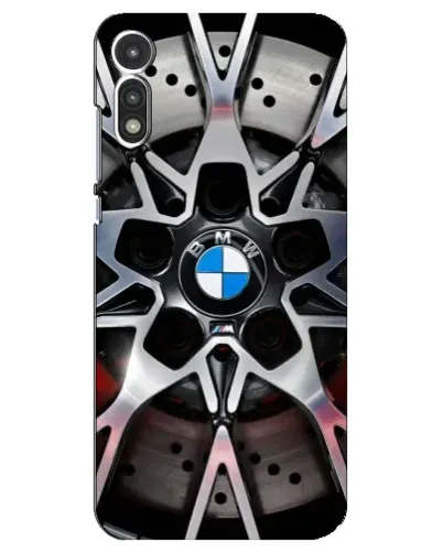 Чехол для Motorola MOTO E 2020 с картинкой «BMW — деталь диска»