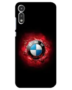 Чехол для Motorola MOTO E 2020 с картинкой «Логотип BMW — вспышка»
