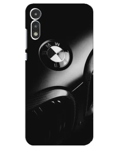 Чехол для Motorola MOTO E 2020 с картинкой «Эмблема BMW — макро»
