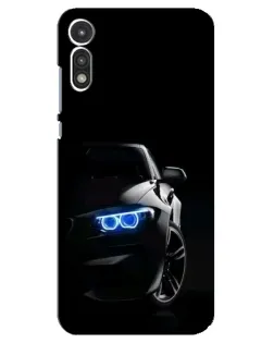 Чехол для Motorola MOTO E 2020 с картинкой «BMW — ночной взгляд»