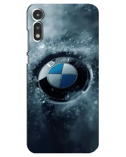Чехол для Motorola MOTO E 2020 с картинкой «Логотип BMW — лед» Чехол для Motorola MOTO E 2020 с картинкой «Логотип BMW — лед»