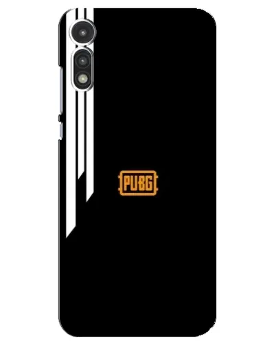 Чехол для Motorola MOTO E 2020 с картинкой «PUBG — вертикальные линии»