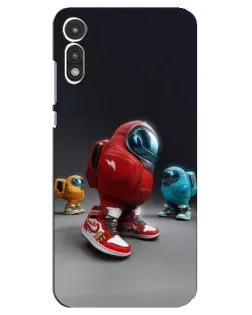 Чехол для Motorola MOTO E 2020 с картинкой «Among Us — 3D стиль» Чехол для Motorola MOTO E 2020 с картинкой «Among Us — 3D стиль»