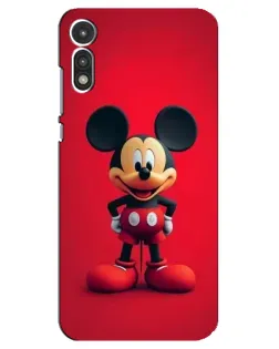 Чехол для Motorola MOTO E 2020 с картинкой «Mickey в полный рост»