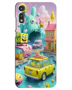 Чехол для Motorola MOTO E 2020 с картинкой «Монстр-трак приключения»