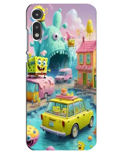 Чехол для Motorola MOTO E 2020 с картинкой «Монстр-трак приключения»