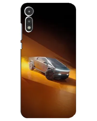 Чехол для Motorola MOTO E 2020 с картинкой «Cybertruck в пустыне» Чехол для Motorola MOTO E 2020 с картинкой «Cybertruck в пустыне»
