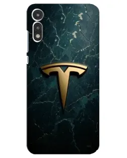 Чехол для Motorola MOTO E 2020 с картинкой «Мраморная Tesla Gold» Чехол для Motorola MOTO E 2020 с картинкой «Мраморная Tesla Gold»