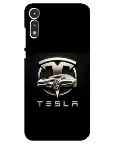 Чехол для Motorola MOTO E 2020 с картинкой «Tesla — серебристое авто» Чехол для Motorola MOTO E 2020 с картинкой «Tesla — серебристое авто»