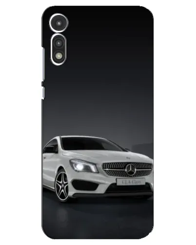 Чехол для Motorola MOTO E 2020 с картинкой «Mercedes AMG GT Silver»