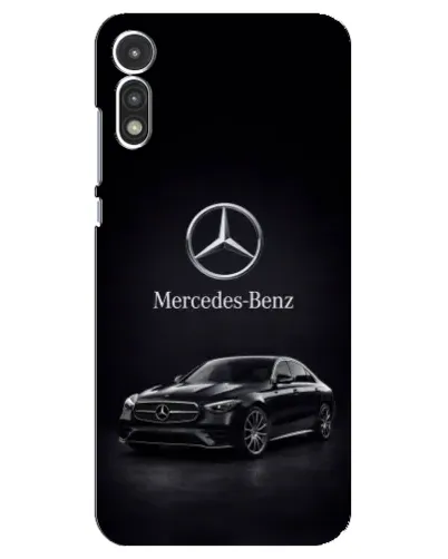 Чехол для Motorola MOTO E 2020 с картинкой «Mercedes — решетка радиатора»