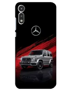Чехол для Motorola MOTO E 2020 с картинкой «Mercedes G-Class красный»