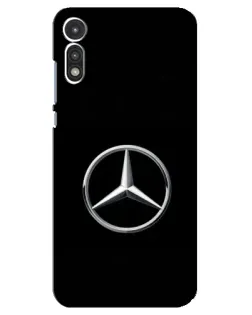 Чехол для Motorola MOTO E 2020 с картинкой «Mercedes классический лого»