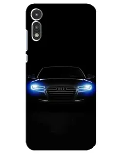 Чохол для Motorola MOTO E 2020 з картинкою «Audi в неоні» Чохол для Motorola MOTO E 2020 з картинкою «Audi в неоні»