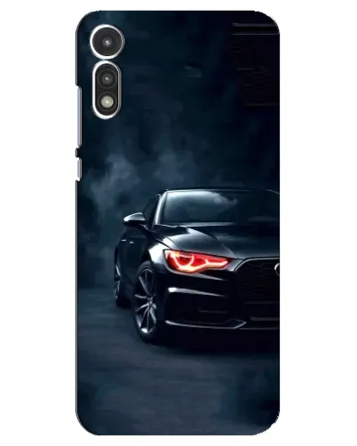 Чехол для Motorola MOTO E 2020 с картинкой «Audi — хищный взгляд»