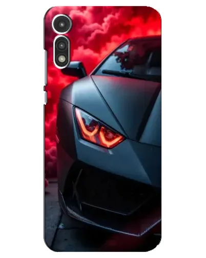 Чехол для Motorola MOTO E 2020 с картинкой «Lamborghini красное сияние» Чехол для Motorola MOTO E 2020 с картинкой «Lamborghini красное сияние»