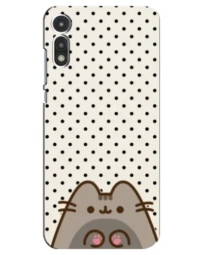 Чехол для Motorola MOTO E 2020 с картинкой «Пушин в горошек»