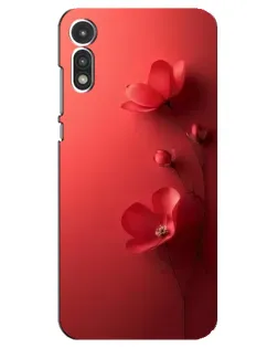 Чохол для Motorola MOTO E 2020 з картинкою «Макові суцвіття» Чохол для Motorola MOTO E 2020 з картинкою «Макові суцвіття»