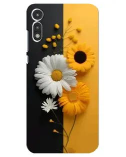 Чохол для Motorola MOTO E 2020 з картинкою «Соняшник та ромашка» Чохол для Motorola MOTO E 2020 з картинкою «Соняшник та ромашка»