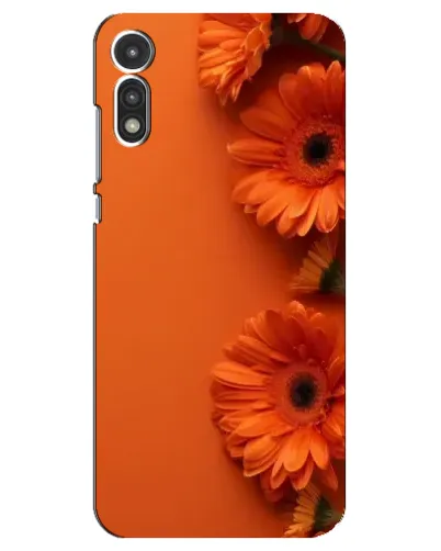 Чохол для Motorola MOTO E 2020 з картинкою «Помаранчеві гербери» Чохол для Motorola MOTO E 2020 з картинкою «Помаранчеві гербери»