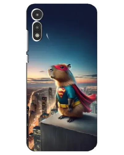 Чехол для Motorola MOTO E 2020 с картинкой «Капи-мен супергерой» Чехол для Motorola MOTO E 2020 с картинкой «Капи-мен супергерой»