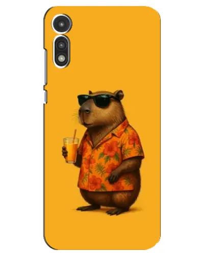 Чехол для Motorola MOTO E 2020 с картинкой «Капибара на отдыхе» Чехол для Motorola MOTO E 2020 с картинкой «Капибара на отдыхе»