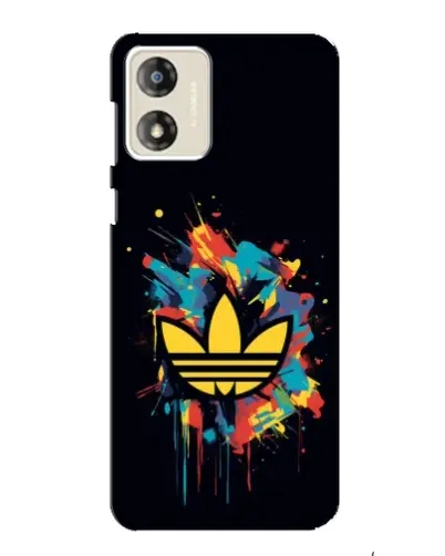 Чехол для Motorola MOTO E13 с картинкой «Adidas Splash»
